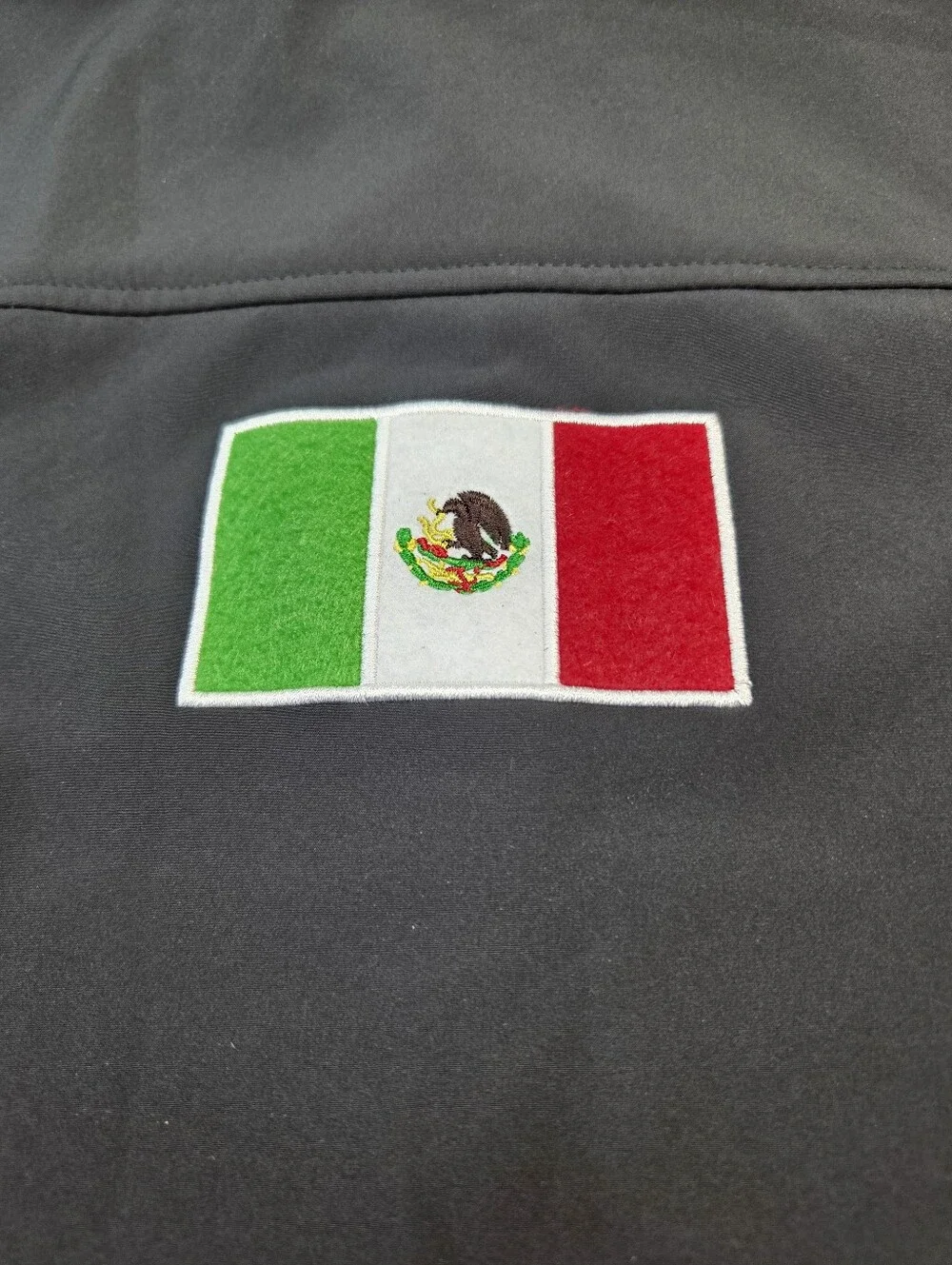 Ariat Team Softshell Mexico Jacket Youth Large (12) Black Full Zip Fleece Lined